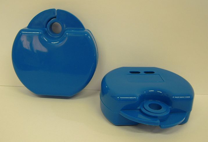 Krabička na aparát malá - modrá s vůní borůvky