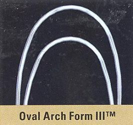 .017 x .025 LOW CNA OVAL ARCH