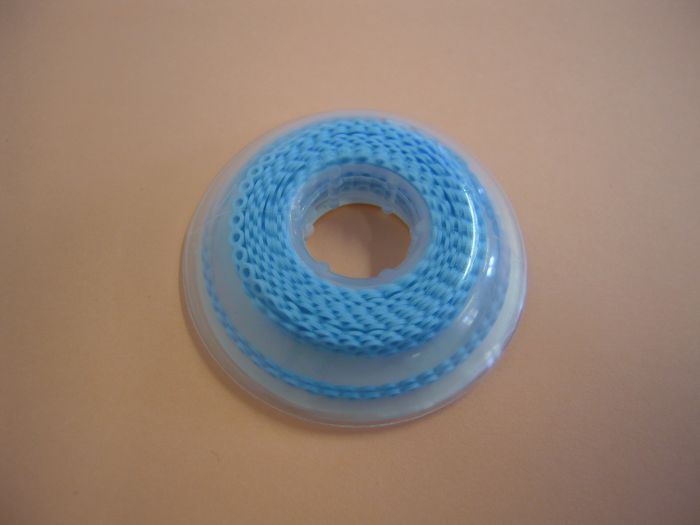 SKY BLUE CHAIN ELASTIC 15' SHORT