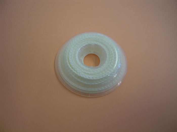 WHITE CHAIN ELASTIC 15' SHORT