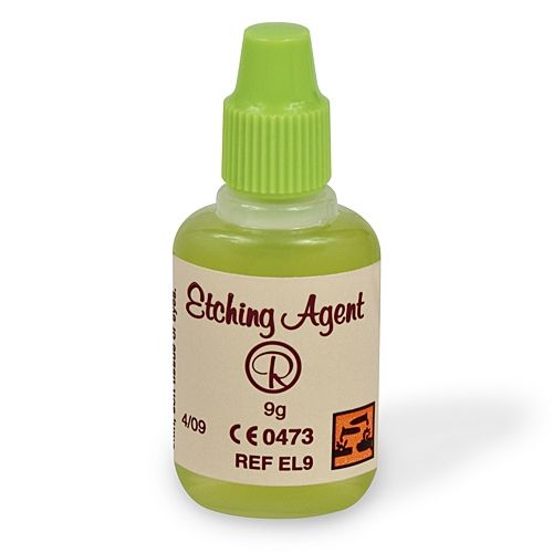 Etch gel - zelený 9 g roztok